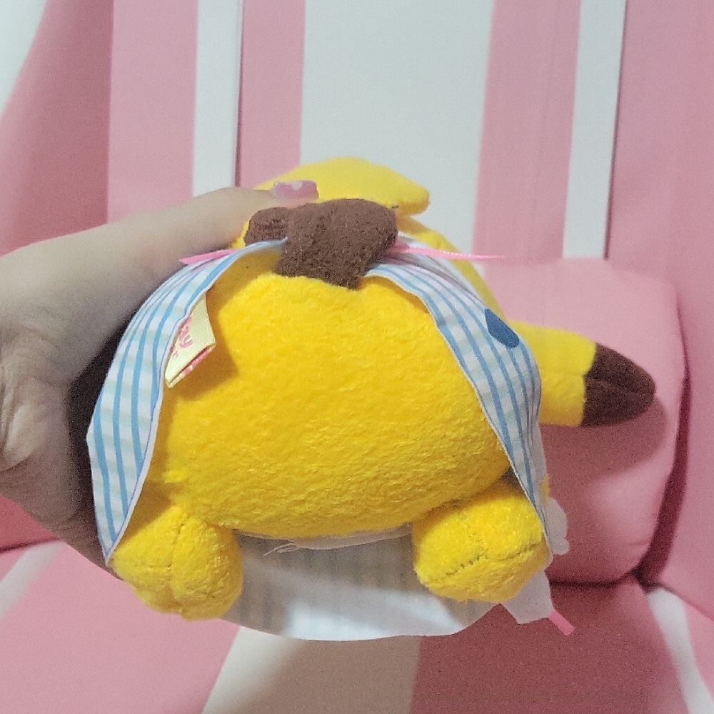 Pokemon Pikachu Plush with Yellow and White Outfit - Picture 8 of 9